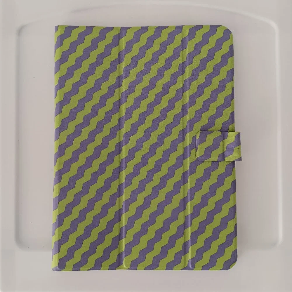 New GEMS Kids Zig Zag Universal Tablet Case Purple Green Screen Size 7